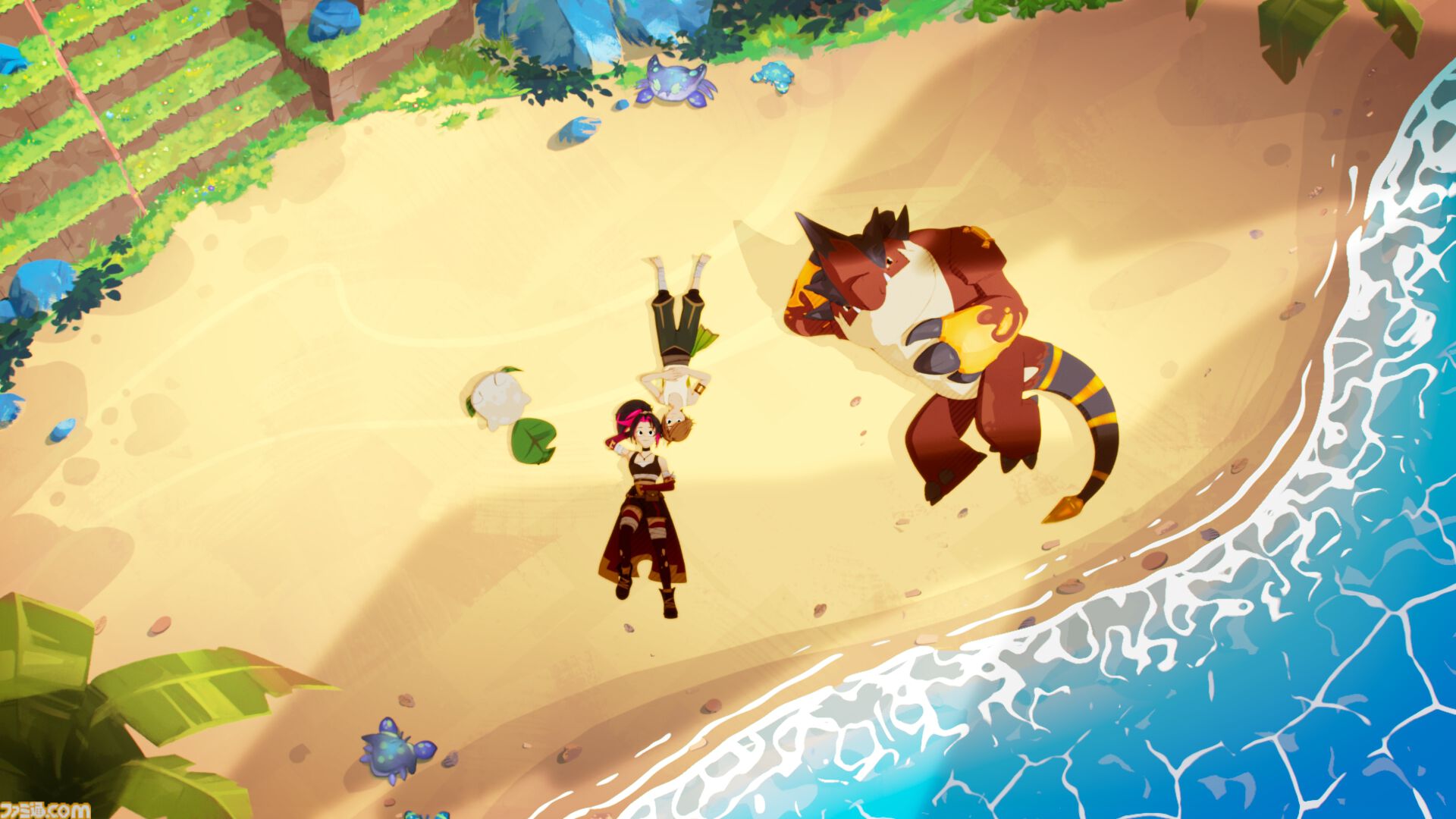 アニメスタイルオープンワールドRPG『Tomo: Endless Blue』が2026年にSteamでリリース決定。“トモ”と呼ばれる謎の生物が生息する世界を舞台にした、業界のベテランクリエイターが集結した新スタジオの初タイトル