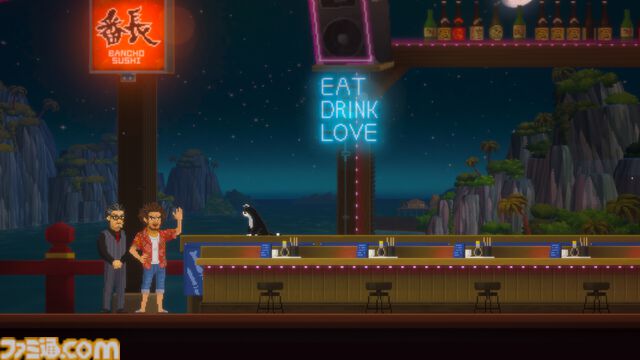 【デイヴ ザ ダイバー】『龍が如く』コラボDLC“一番の休日”が配信開始。春日とともにダイブできるほか、横スクアクションやおなじみのカラオケも