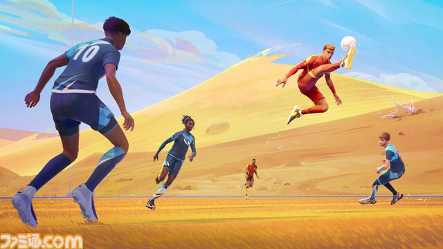 『Rematch』5vs5オンラインマルチ対応サッカーゲーム6月19日発売。ファウル、オフサイド、選手間の性能差なし。プレイスキルと戦術が試される