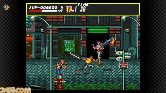 『ESWAT:サイバーポリス イースワット』、『スーパーサンダーブレード』、『ベア・ナックル　怒りの鉄拳』がNintendo Switch Online + 追加パックに登場。メガドライブの名作が本日（4月11日）から遊べる！