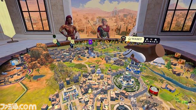 『シドマイヤーズ シヴィライゼーション VII』VR版が発売。間近で建造物やユニットを鑑賞できるVRならではの新機能が実装