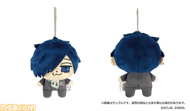 『ペルソナ3 リロード』×大川ぶくぶ描き下ろしぬいぐるみの予約販売が開始。人間パラメータをテーマに主人公をかわいいイラストで表現