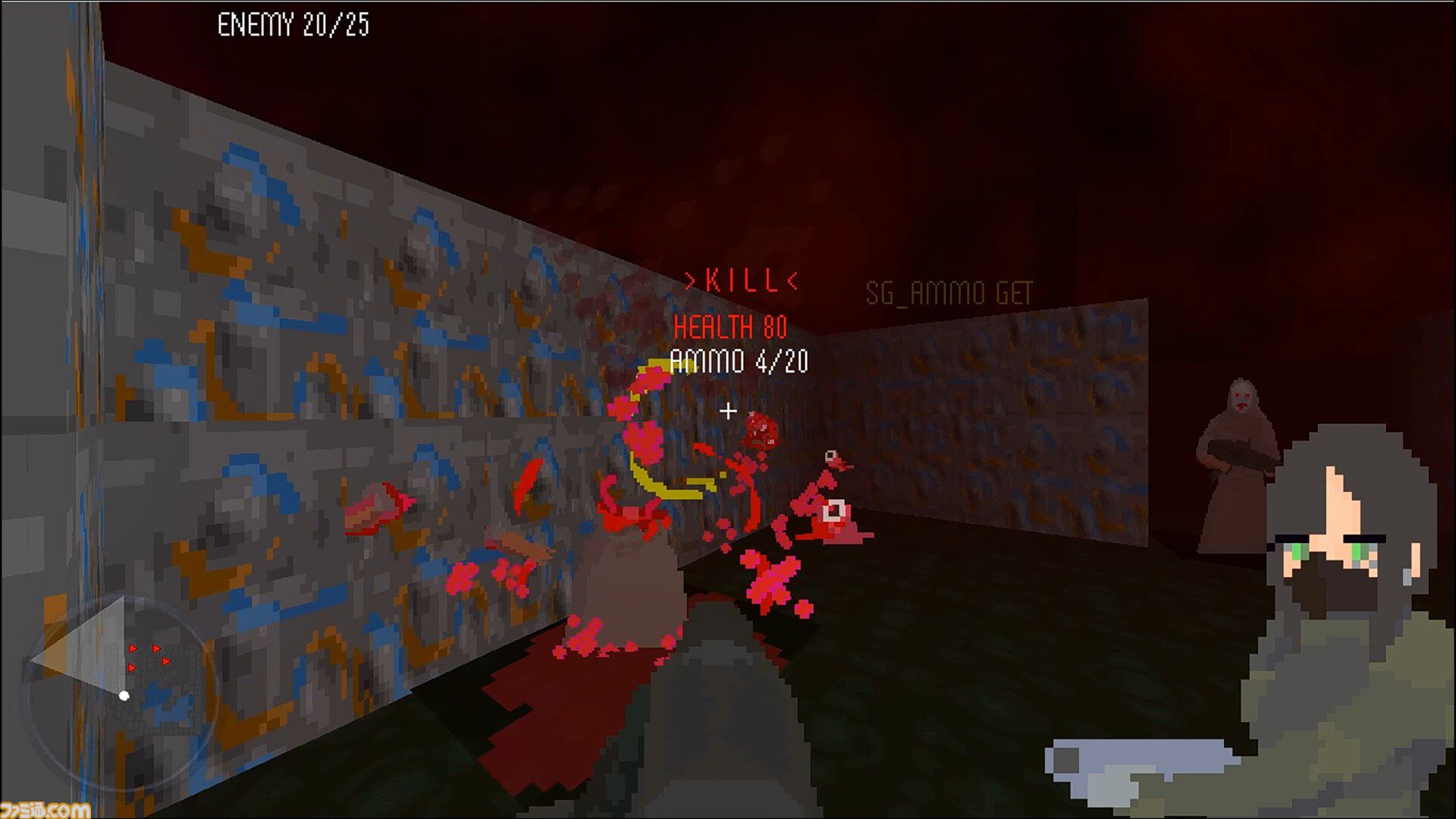 『カルトに厳しいギャル-CULT_VS_GAL-』ギャルが中指を立てながらカルト教団を蹂躙するFPS。Steamにて5月3日に発売