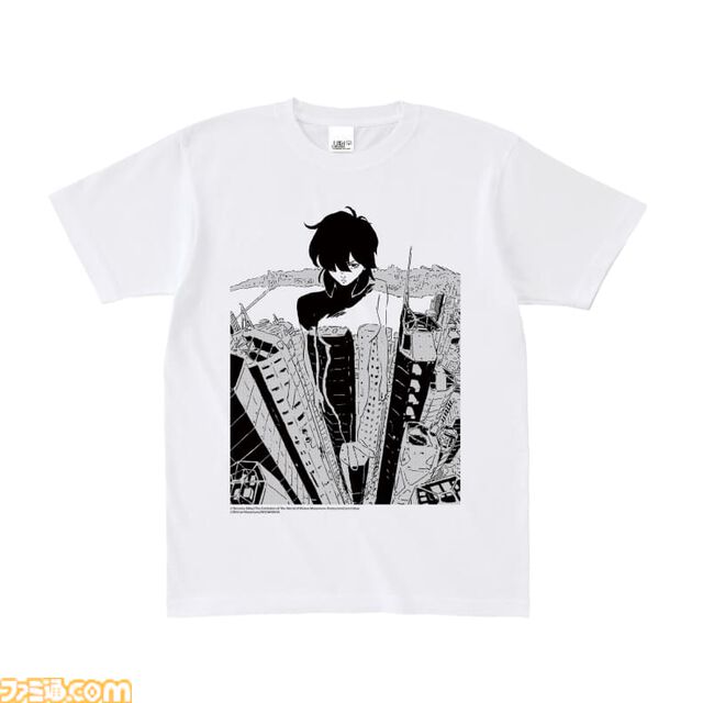 “⼠郎正宗の世界展”が4月12日より開催。『攻殻機動隊』などのオリジナルTシャツ3枚以上購入で“フチコマのお皿”が当たるキャンペーン実施決定