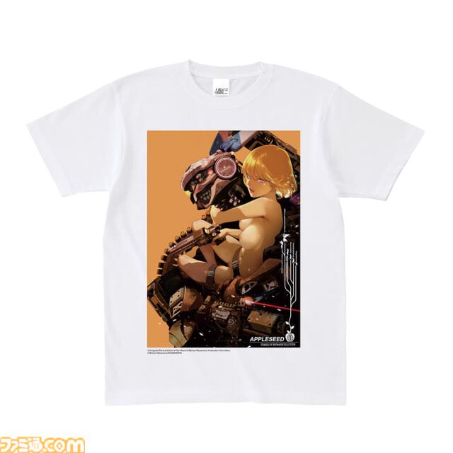 “⼠郎正宗の世界展”が4月12日より開催。『攻殻機動隊』などのオリジナルTシャツ3枚以上購入で“フチコマのお皿”が当たるキャンペーン実施決定