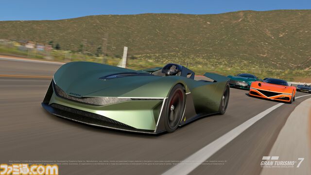 『グランツーリスモ7』新車種“アフィーラ プロトタイプ 2024”、“シボレー シェベル SS 454 Sport Coupe '70”、“シュコダ ビジョン グランツーリスモ”が追加。チェコの名門がシリーズ初参戦