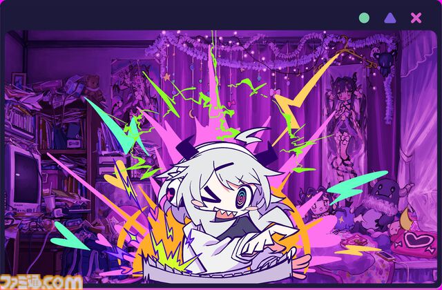 『ゆんゆん電波シンドローム』電波ソングにのせて怪文書を発信するリズムゲームが10月30日に発売。システムの一部を紹介するトレーラーが公開