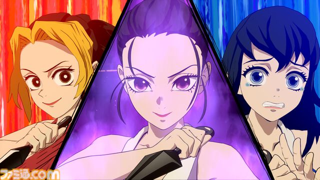 『鬼滅の刃 ヒノカミ血風譚2』雛鶴、まきを、須磨が参戦。宇髄天元（音柱）の妻たちが3人がかりで戦う