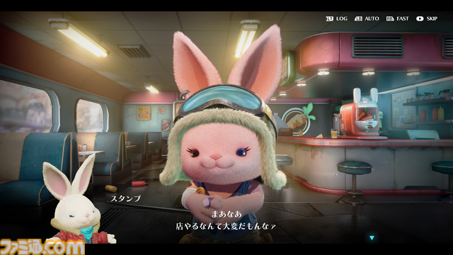 『ラスティ・ラビット』先行レビュー。渋くてキュートな中年ウサギが愛機でガラクタの山を掘り進める2.5Dサイドスクロールアクション。荒廃した世界観に反したウサギたちのコミカルなやり取りがたまらない癒やしに