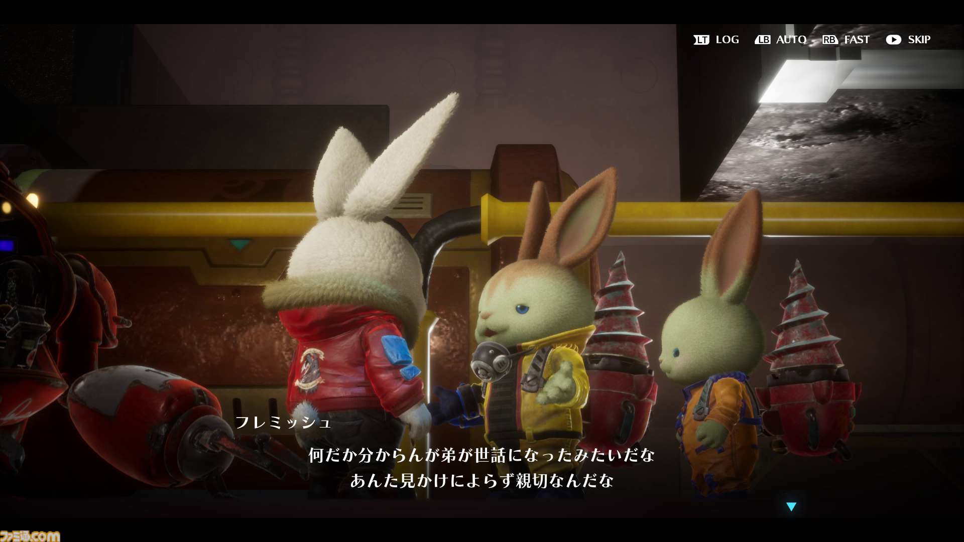 『ラスティ・ラビット』先行レビュー。渋くてキュートな中年ウサギが愛機でガラクタの山を掘り進める2.5Dサイドスクロールアクション。荒廃した世界観に反したウサギたちのコミカルなやり取りがたまらない癒やしに