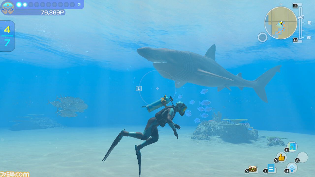 『フォーエバーブルー ルミナス』レビュー。海の生物たちの雄大さに感動&興奮、ダイバー仲間との一期一会の“ゆるい連帯感”に温かい気持ちになれるヒーリング・ゲーム