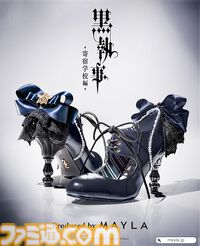 『黒執事 -寄宿学校編-』のパンプス（靴）はあまりにもエレガント。セバスチャンとシエルの2モデルが本日（4/14）17時より予約開始