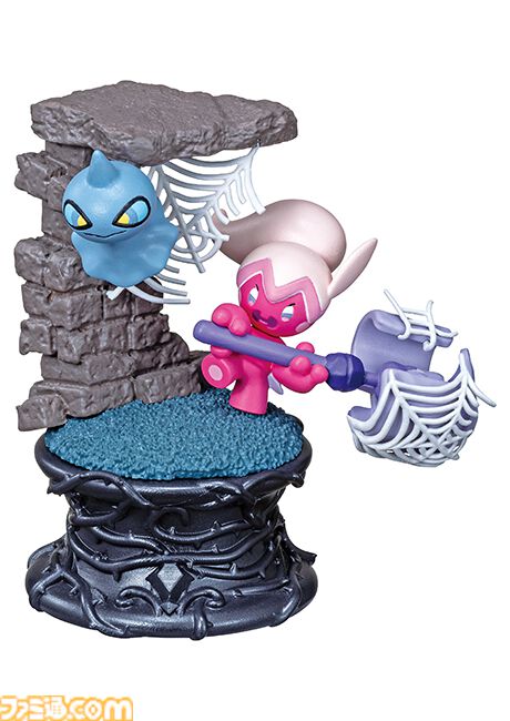 『ポケモン』ミミッキュやナカヌチャン、ゴースたちが夜の雰囲気にぴったりなジオラマフィギュアとなって登場。暗闇に潜む可愛いゴーストタイプたち6種がラインアップ。