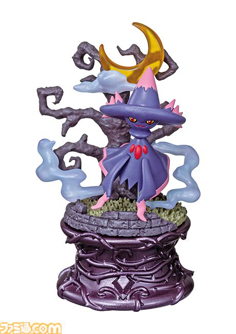 『ポケモン』ミミッキュやナカヌチャン、ゴースたちが夜の雰囲気にぴったりなジオラマフィギュアとなって登場。暗闇に潜む可愛いゴーストタイプたち6種がラインアップ。