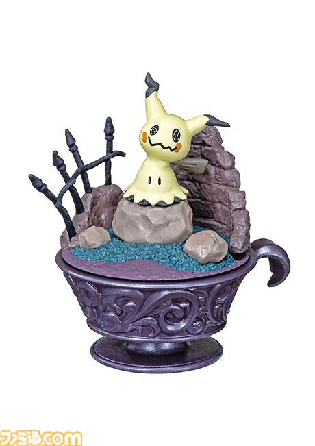 『ポケモン』ミミッキュやナカヌチャン、ゴースたちが夜の雰囲気にぴったりなジオラマフィギュアとなって登場。暗闇に潜む可愛いゴーストタイプたち6種がラインアップ。