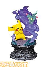 『ポケモン』ミミッキュやナカヌチャン、ゴースたちが夜の雰囲気にぴったりなジオラマフィギュアとなって登場。暗闇に潜む可愛いゴーストタイプたち6種がラインアップ。