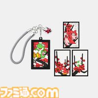『マリオ花札』がキーホルダーになって登場。花札の図柄にマリオたちを取り入れたオシャレなデザインを、どこにでも持ち歩ける。本日(4/17)発売