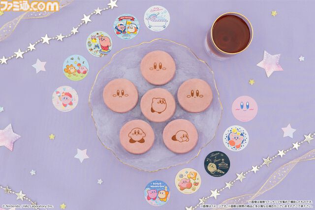 『星のカービィ』まんまる焼きがファミマで4月22日より発売。カービィやワドルディが描かれたオリジナルシール全10種もついてくる