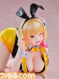 『バニーガーデン』凜のセクシーなバニーガール姿が1/6スケールフィギュアで登場。スカートはなんとキャストオフ可能。ebten限定特典はチェキ風クリアカード３種とアクリルコースタースタンド