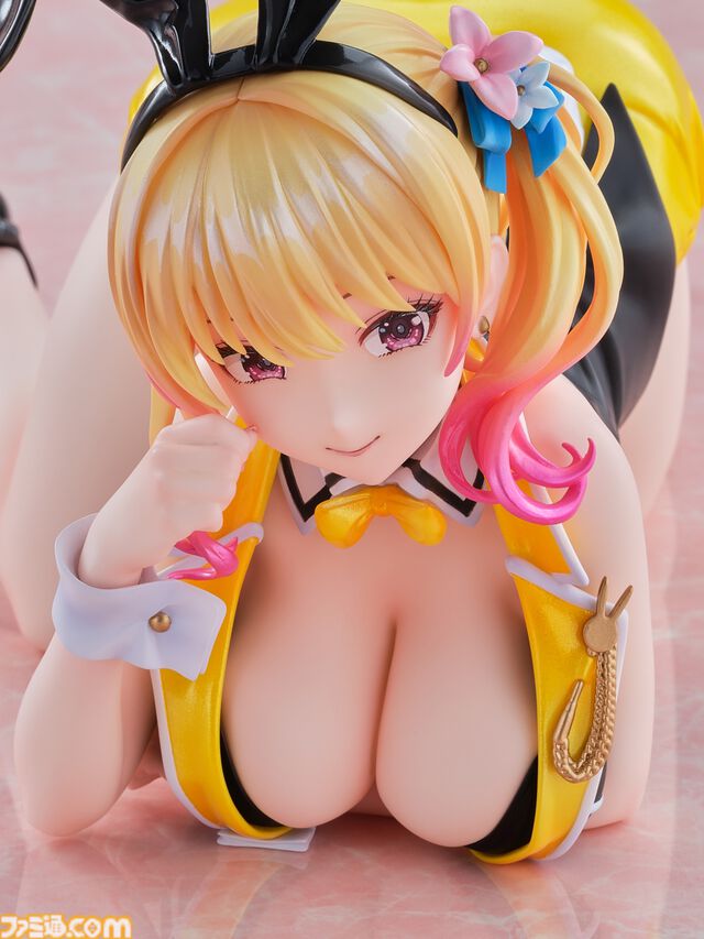『バニーガーデン』凜のセクシーなバニーガール姿が1/6スケールフィギュアで登場。スカートはなんとキャストオフ可能。ebten限定特典はチェキ風クリアカード３種とアクリルコースタースタンド