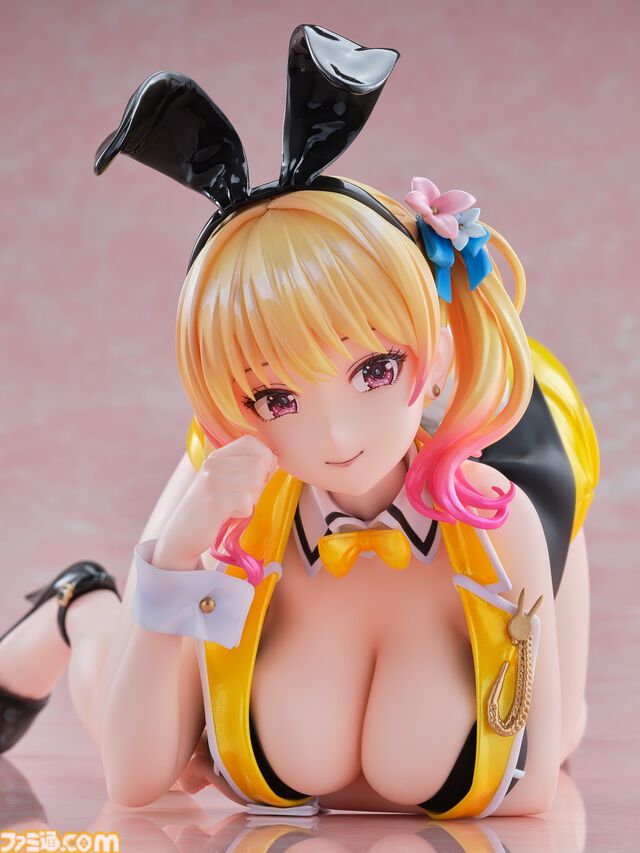 『バニーガーデン』凜のセクシーなバニーガール姿が1/6スケールフィギュアで登場。スカートはなんとキャストオフ可能。ebten限定特典はチェキ風クリアカード３種とアクリルコースタースタンド