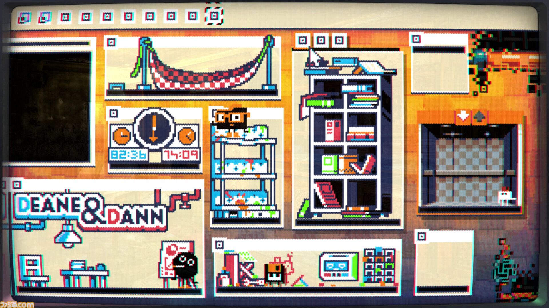 『MainFrames』フロッピーディスクがパソコン内を飛び回る2DアクションがSwitchで発売。ウィンドウを並び替えて道を作る、斬新ながらもどこか感じる懐かしさ