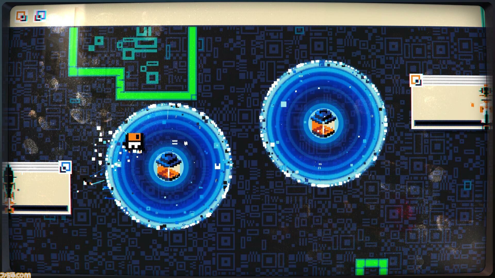 『MainFrames』フロッピーディスクがパソコン内を飛び回る2DアクションがSwitchで発売。ウィンドウを並び替えて道を作る、斬新ながらもどこか感じる懐かしさ