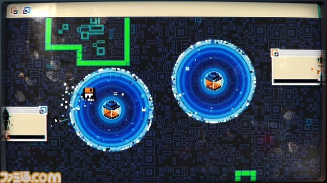 『MainFrames』フロッピーディスクがパソコン内を飛び回る2DアクションがSwitchで発売。ウィンドウを並び替えて道を作る、斬新ながらもどこか感じる懐かしさ
