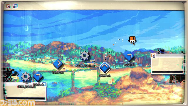 『MainFrames』フロッピーディスクがパソコン内を飛び回る2DアクションがSwitchで発売。ウィンドウを並び替えて道を作る、斬新ながらもどこか感じる懐かしさ