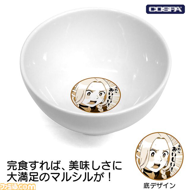 『ダンジョン飯』マルシルの「ヤダーッ」が聞こえそうなアクスタとTシャツが登場。歩き茸のステッカーなどとともにコスパで予約開始