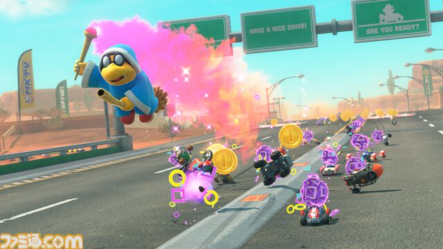 『マリオカート ワールド』使用できるアイテムが発表。ゴールデンこうらやハンマーなどが新登場。カメックはまさかのアイテム枠として登場【マリカダイレクト】