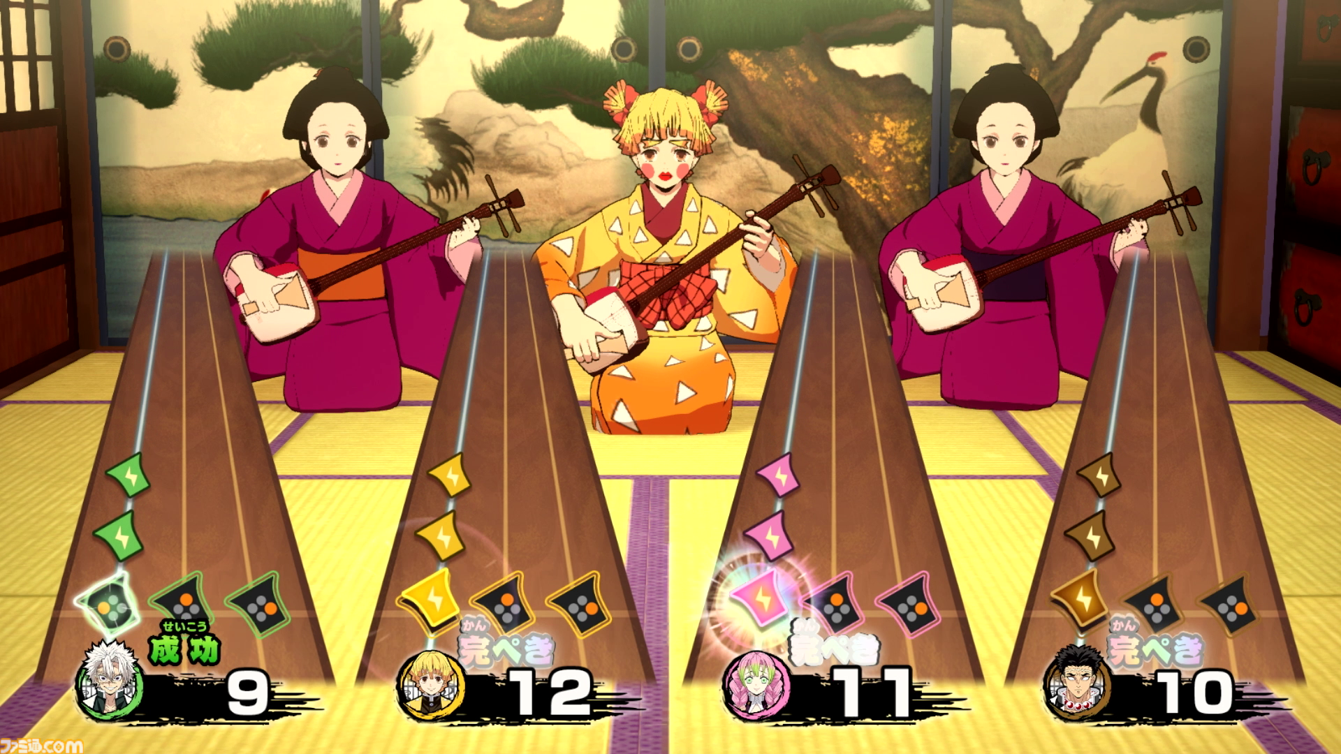 『鬼滅の刃 目指せ！最強隊士！』は家族や友だちを巻き込んでハマれるボードゲーム。大人4人が会議室で叫びまくり、呼吸の大切さを実感