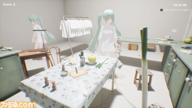 『KOEGASURU』初音ミクを操作して自分だけのMVを作る脱出ゲーム、4月25日よりSteamで無料配信。TEMPLIMEの楽曲『こえがする』の世界が舞台