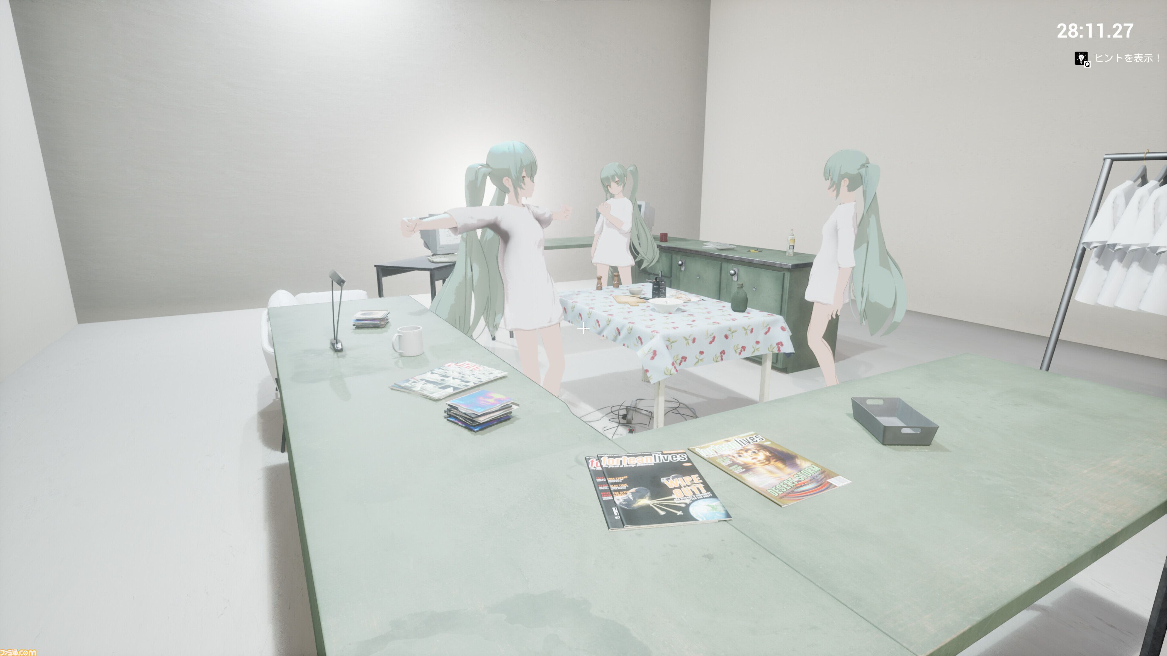 『KOEGASURU』初音ミクを操作して自分だけのMVを作る脱出ゲーム、4月25日よりSteamで無料配信。TEMPLIMEの楽曲『こえがする』の世界が舞台