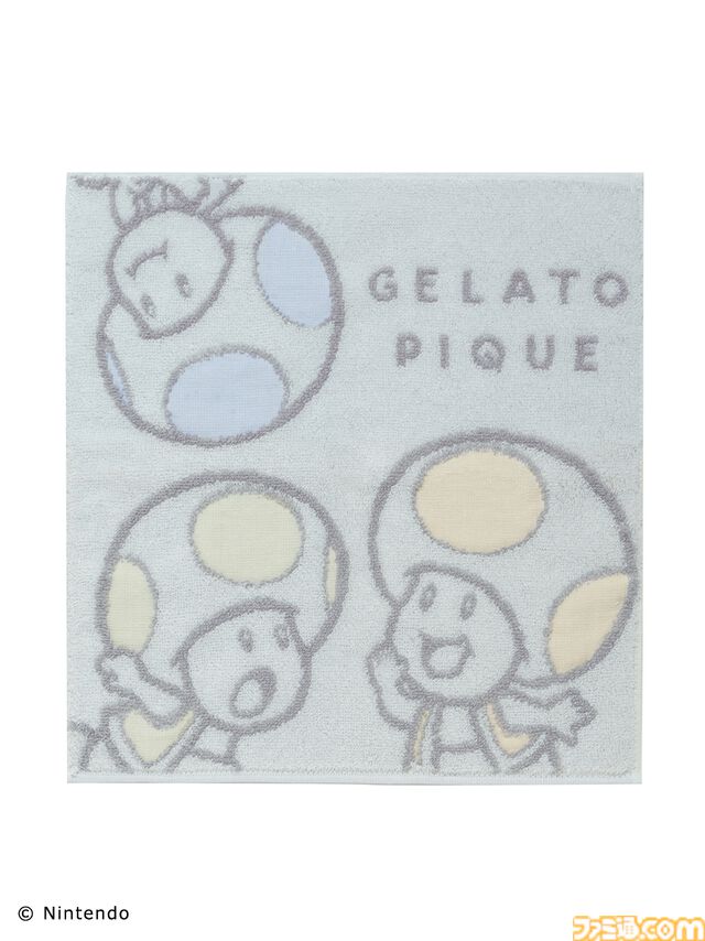 『スーパーマリオ』ジェラピケ新商品が4月24日発売。ヨッシーやキノピオを描いたパステルカラーのルームウェア