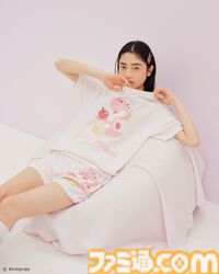 『スーパーマリオ』ジェラピケ新商品が4月24日発売。ヨッシーやキノピオを描いたパステルカラーのルームウェア