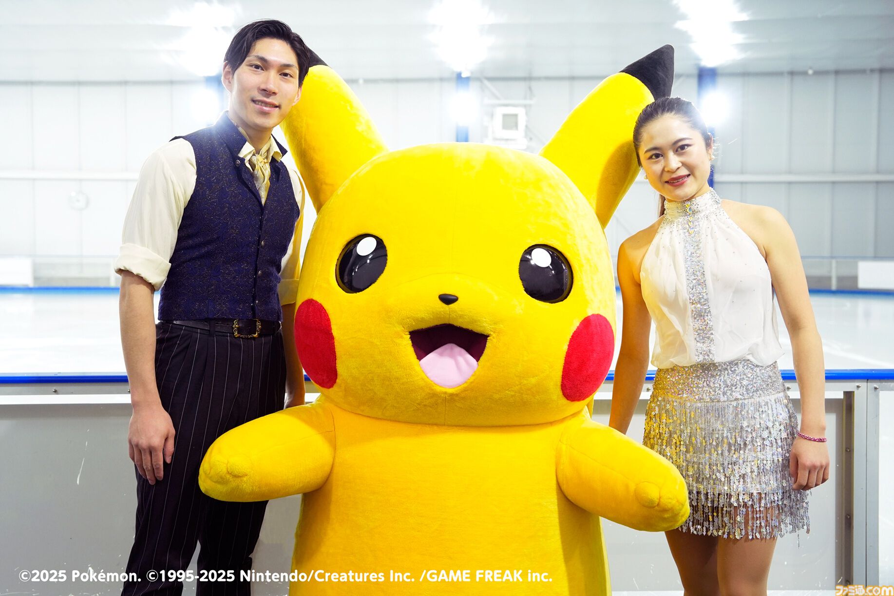 ポケモン】日本スケート連盟とコラボ。ピカチュウは宮原知子さんと華麗