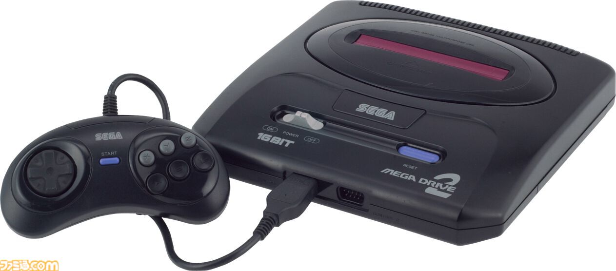 メガドライブ2とメガCD2が発売された日。小型化された廉価版で