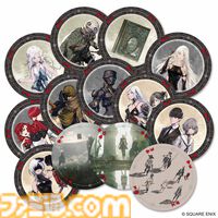 『ニーア』シリーズの丸型トランプがオシャレ。裏面にはインパクト大のエミールフェイスがデザイン。シリーズ15周年ロゴを使用したTシャツなどの新グッズが7月26日に発売