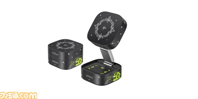 UGREEN×『原神』でキィニチのオシャレなモバイルバッテリーや充電器が登場。抽選でアクスタなどキィニチのグッズ入りのギフトボックスをプレゼント！【読プレ】