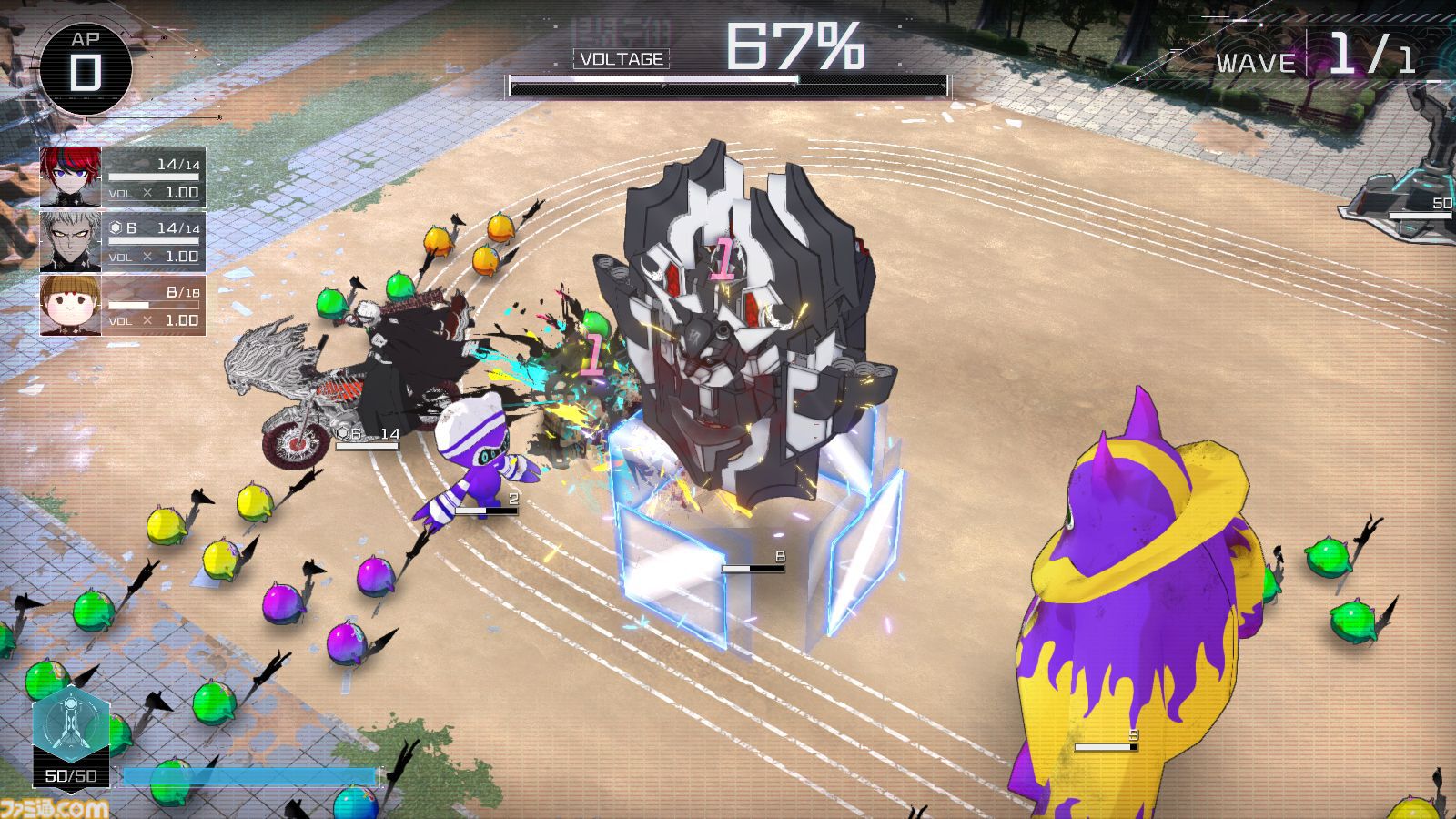 『ハンドレッドライン』キャラ攻略まとめ。特防隊メンバーの特異科目、必殺我駆力のほか、バトルでのおすすめの運用方法をチェック！