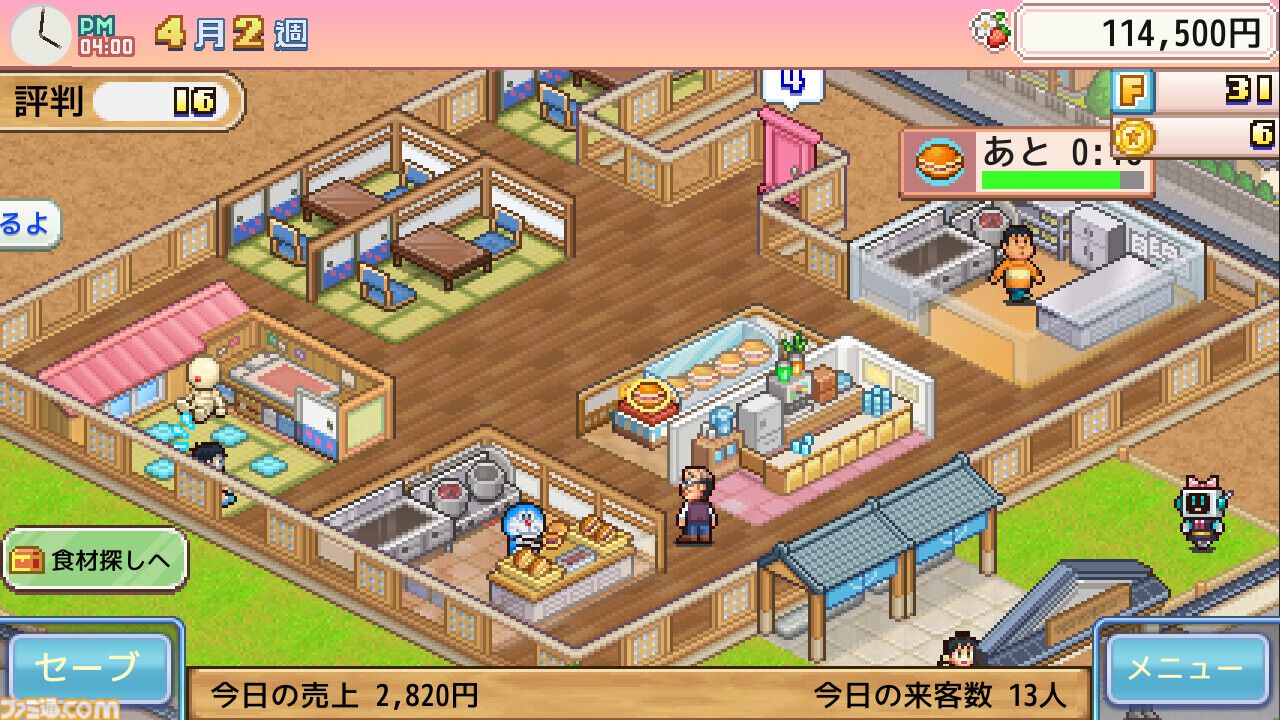 『ドラえもんのどら焼き屋さん物語』自慢のお店がたった数日で観光名所に。待ち時間ほぼなしでお店が広がって時間が溶ける【GWおすすめゲームレビュー】