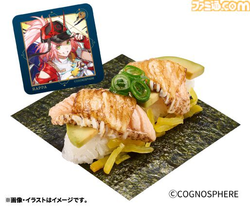 【スタレ】スシローコラボが本日（4/23）開催。花火やサンデー、ロビンたちの限定ステッカーや特別メニューが楽しめる。お持ち帰りにはコラボ絵柄の寿司皿つきセットも【崩壊スターレイル】
