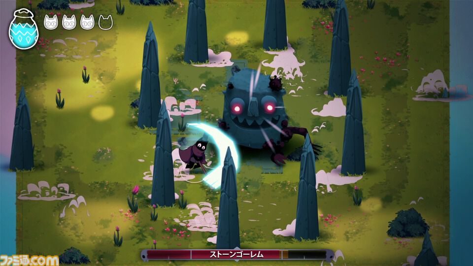 『クリプト カストディアン』ホウキで戦うかわいい猫の冥界探索。思わず頬が緩むのほほんとした世界観に癒される冒険譚【GWおすすめゲームレビュー】
