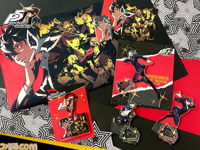 『ペルソナ5R』怪盗団メンバーの躍動感あふれるアクリルスタンドが登場。全員揃えて飾りたい。『ペルソナ3 リロード』『メタファー』新グッズも