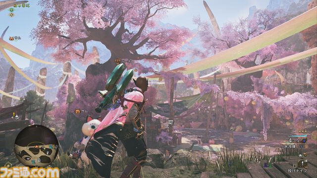 『モンハンワイルズ』季節イベント“交わりの祭事【花舞の儀】”が開催！ 桜波αの手防具の禍々しいエフェクト、めっちゃカッコよくない？【プレイ日記】