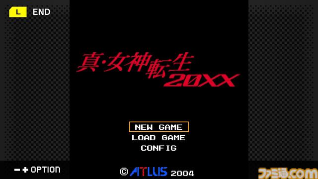 『真・女神転生-20XX』フィーチャーフォンのみで配信された『真・女神転生』スピンオフ作がSwitchに登場。本日（4/24）より配信【G-MODEアーカイブス+】