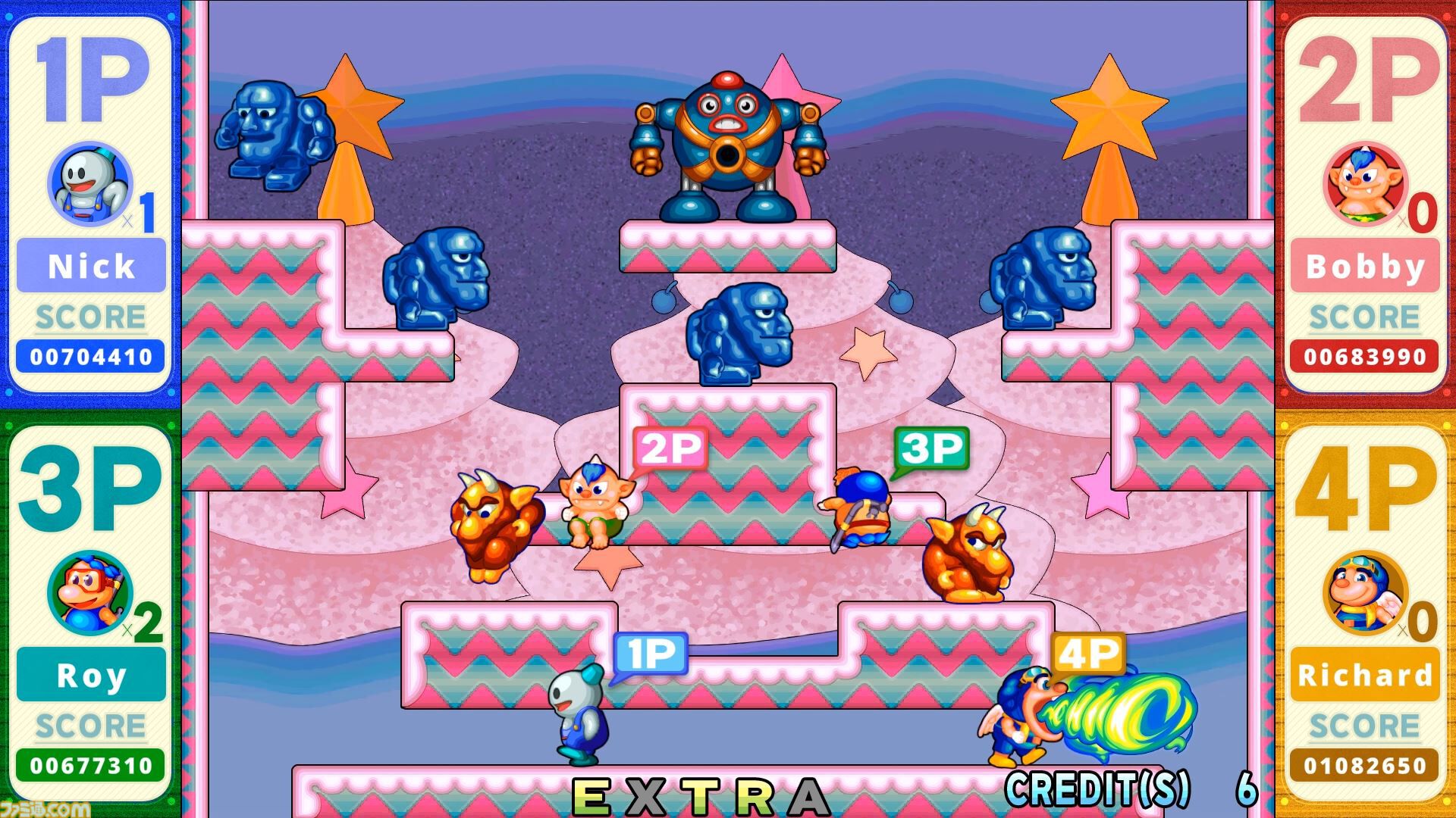 スノーブラザーズ2 スペシャル』人気アーケードゲームリメイクのSwitch