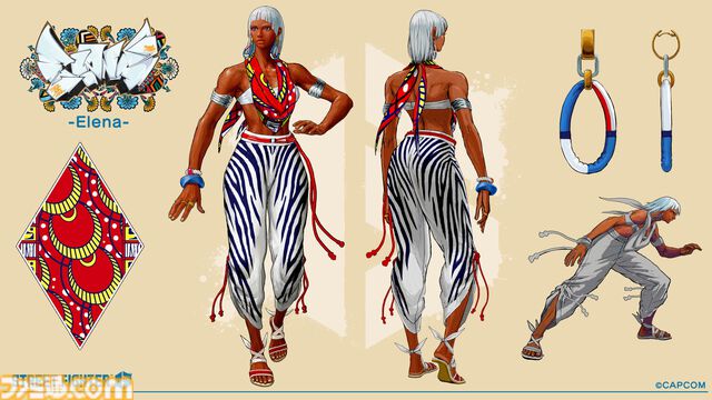 『スト6』新キャラクター、エレナのプレイ映像が公開。『ストIII』のコスチュームも登場。映像の最後には“あの”ヒーリングを示唆する演出が