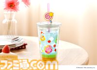 『カービィ』デザインのストロータンブラーが発売。ストローマーカーとして使える“むてきキャンディー”がかわいい